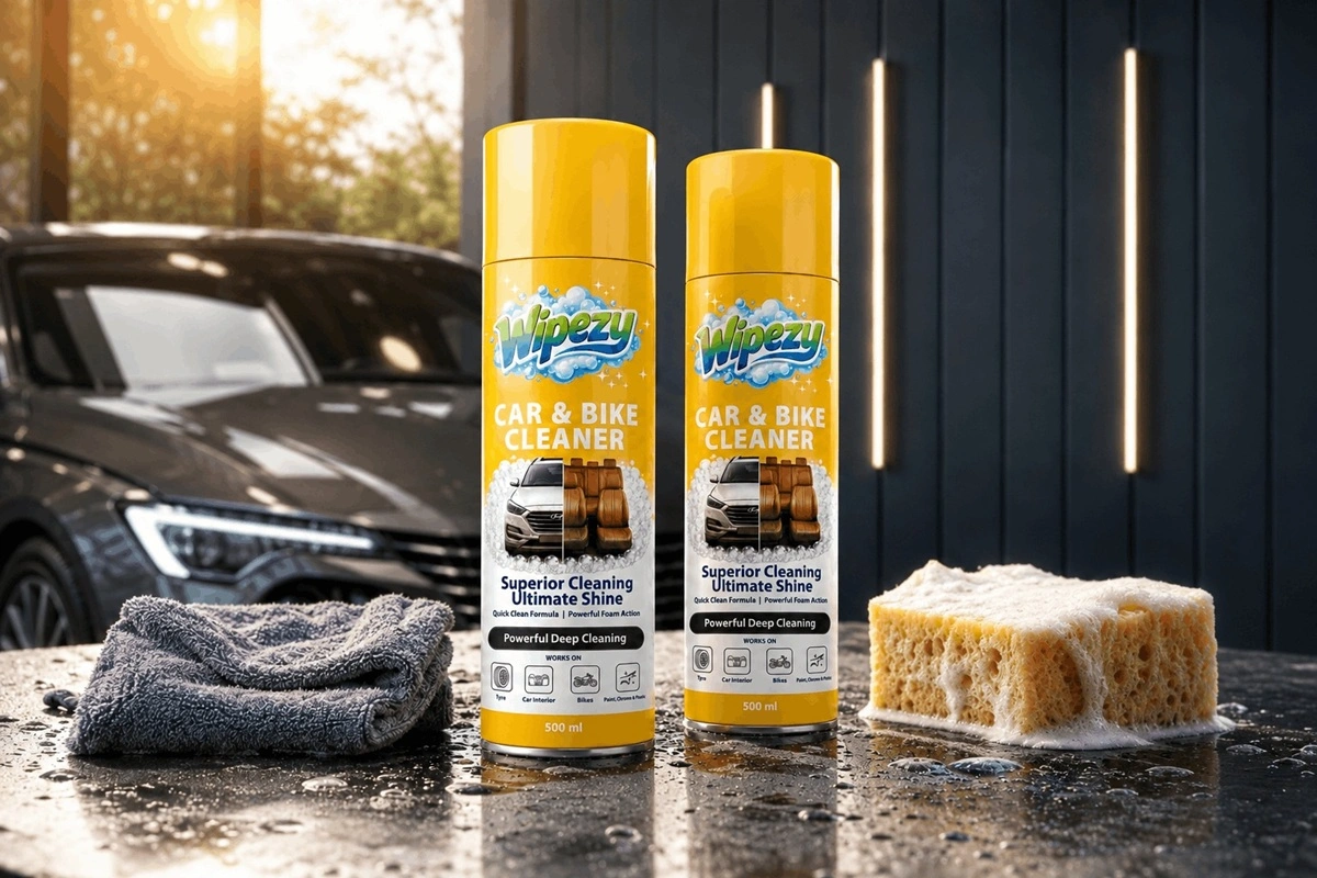 Foam Spray Cleaner for Car & Bike