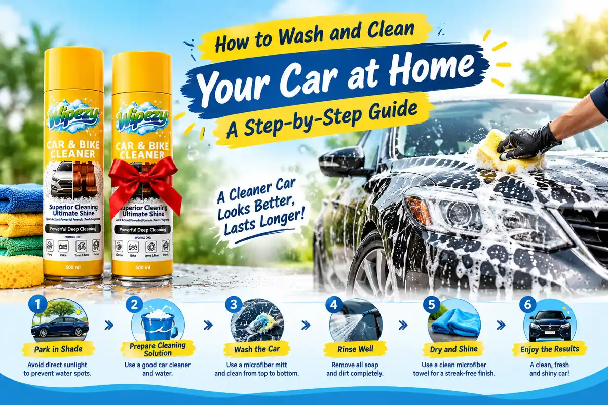 How to Wash and Clean Your Car at home